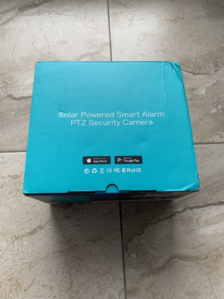 Продаю PTZ 360° wi-fi ip camera solar power