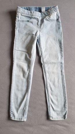 Jak nowe dżinsy spodnie 116 H&M jasne