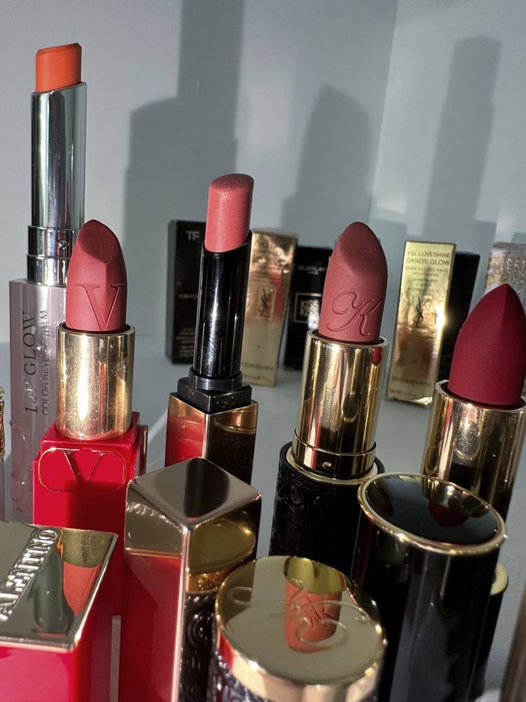 Помада блеск оригинал Dior Nars chanel hermes YSL Dolce Charlotte Pet