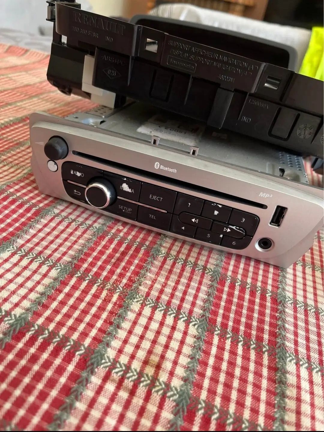 Rádio e GPS Renault Mégane