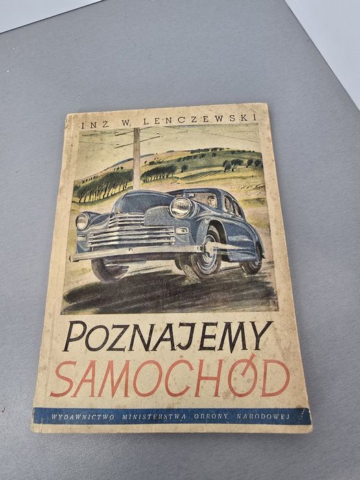 Lenczewski W.: Poznajemy samochód 1954 unikat