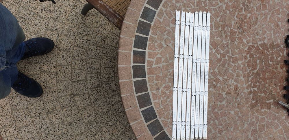 Listwy LED do telewizorów LG   49LJ5800 49LJ5100 49LJ5150 , 8 sztuk