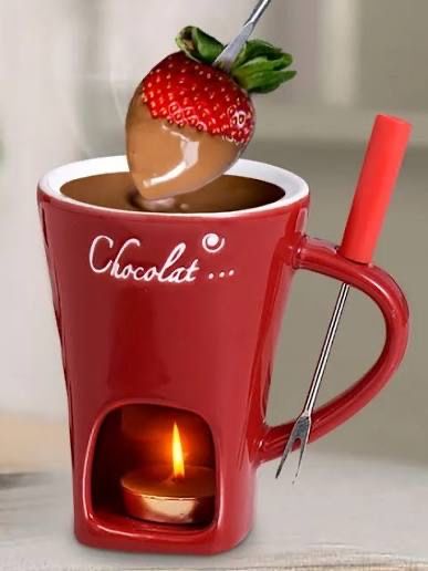 Чашка для фондю | кружка для шоколад