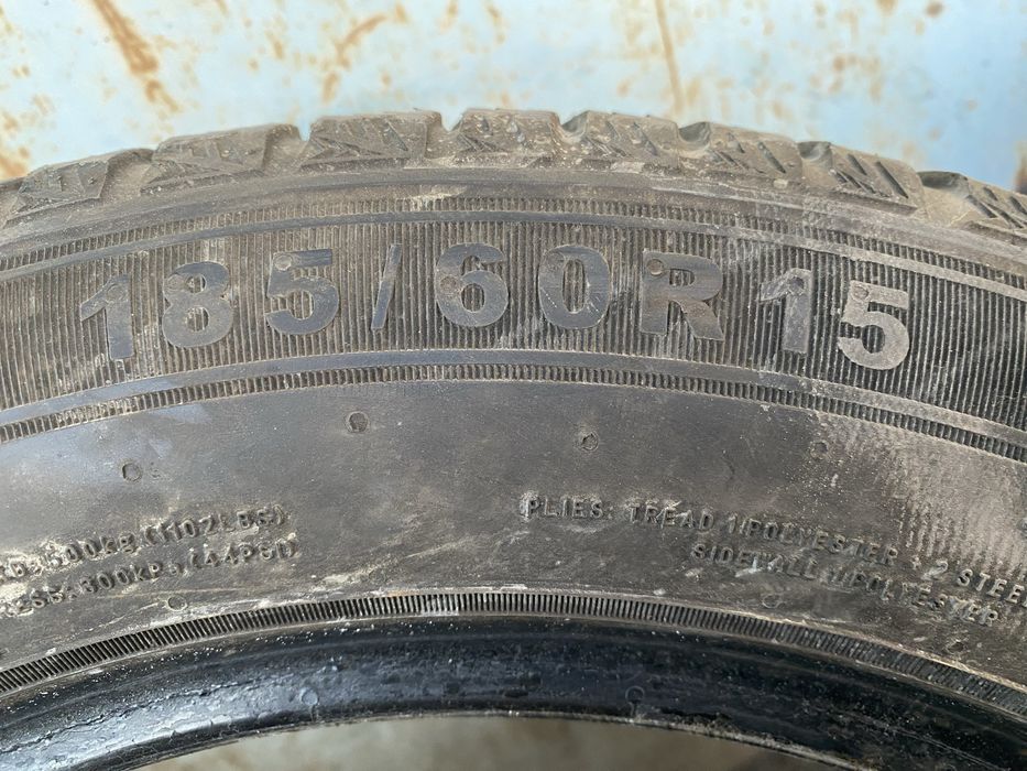 Продам резину 185/60 r15