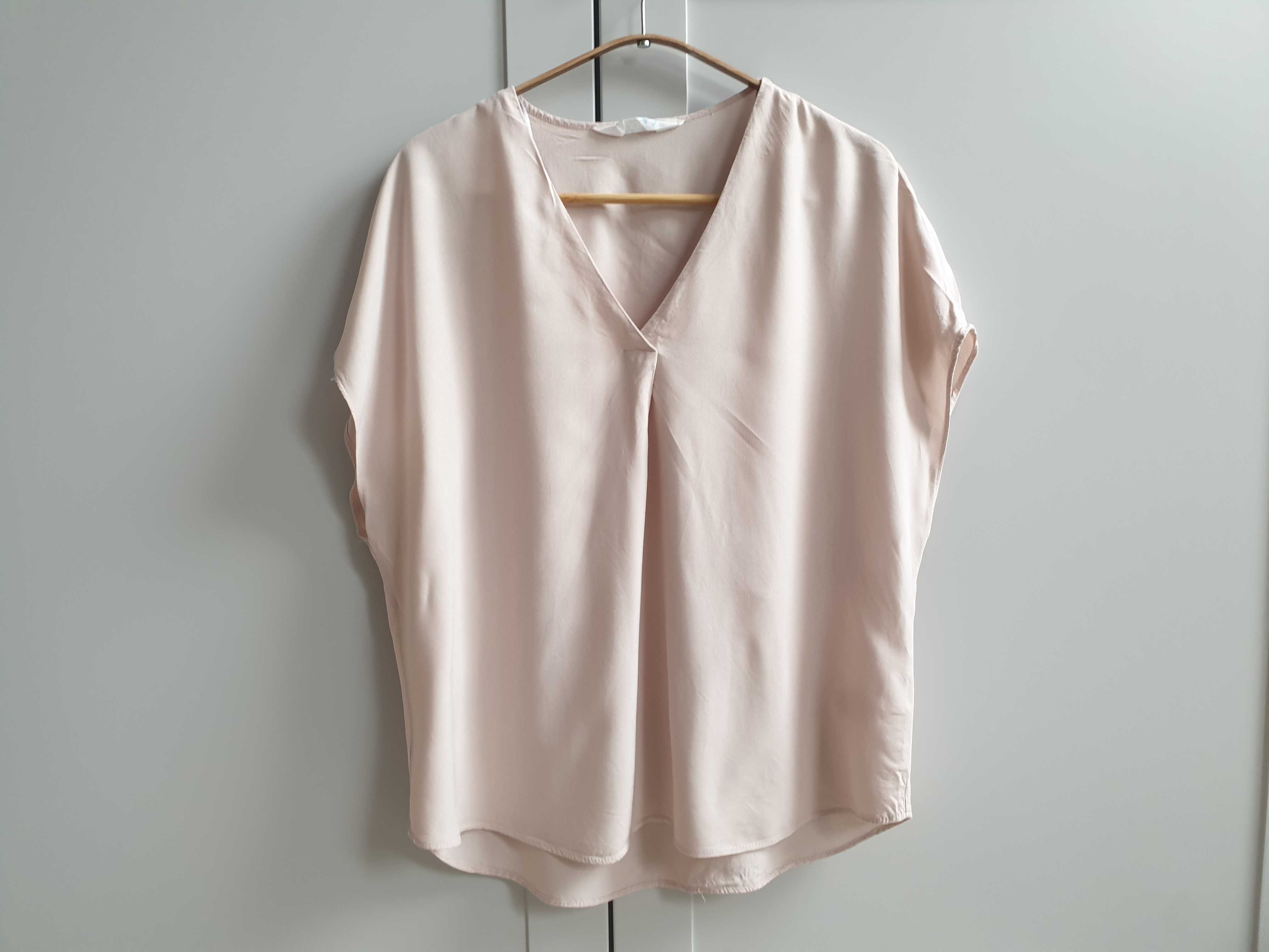 Elegancka minimalistyczna bluzka t-shirt Primark 40 42