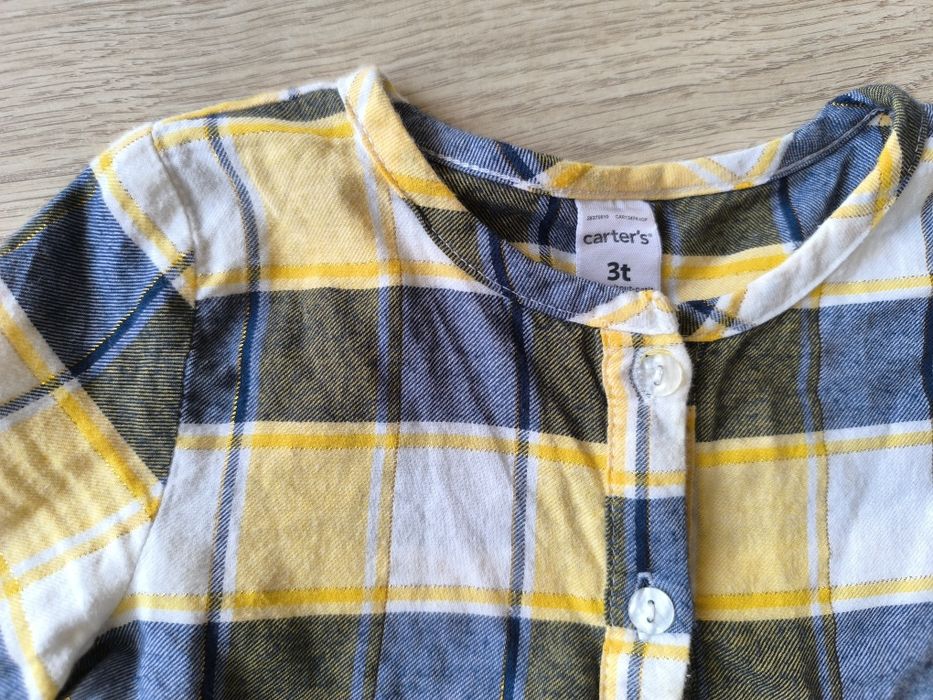 Блузка сорочка кофтинка carters 3t
