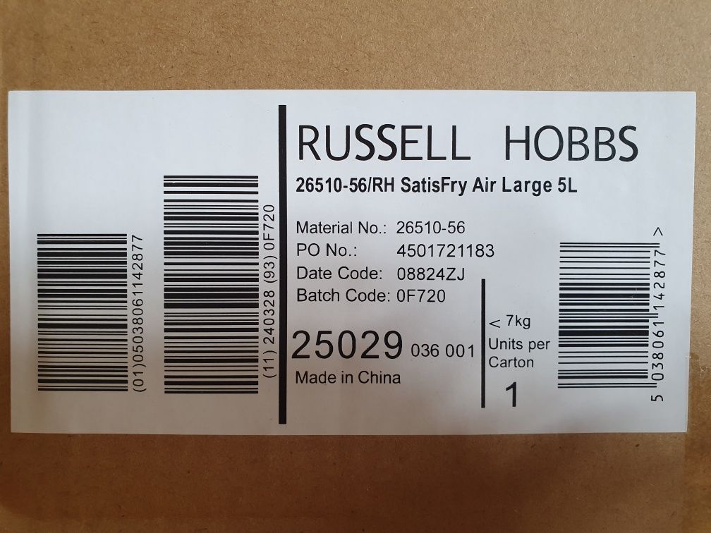 Russel Hobbs air fryer 5L