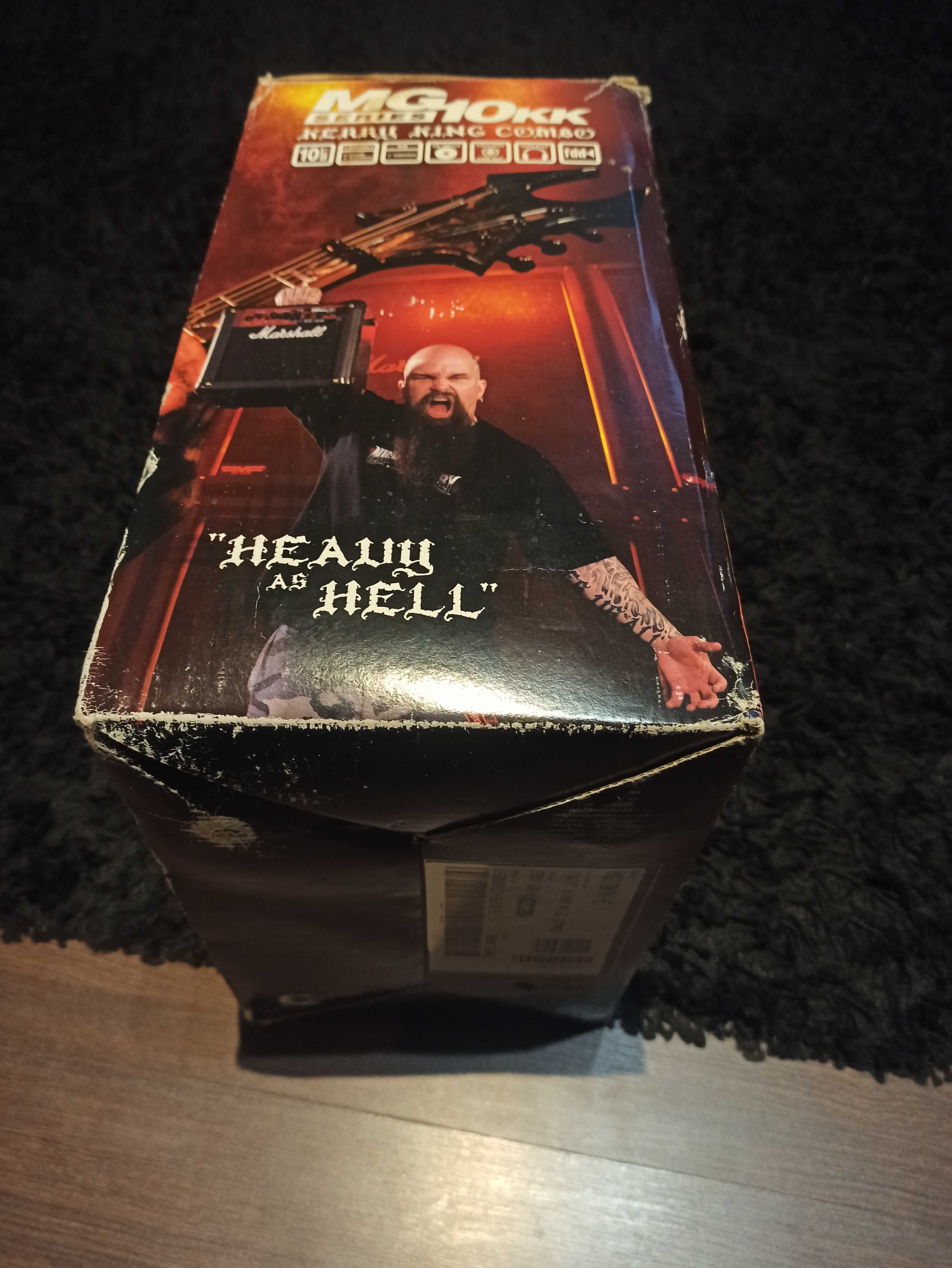 Wzmacniacz gitarowy Marshall MG 10 KK. Sygnatura Kerry King Slayer