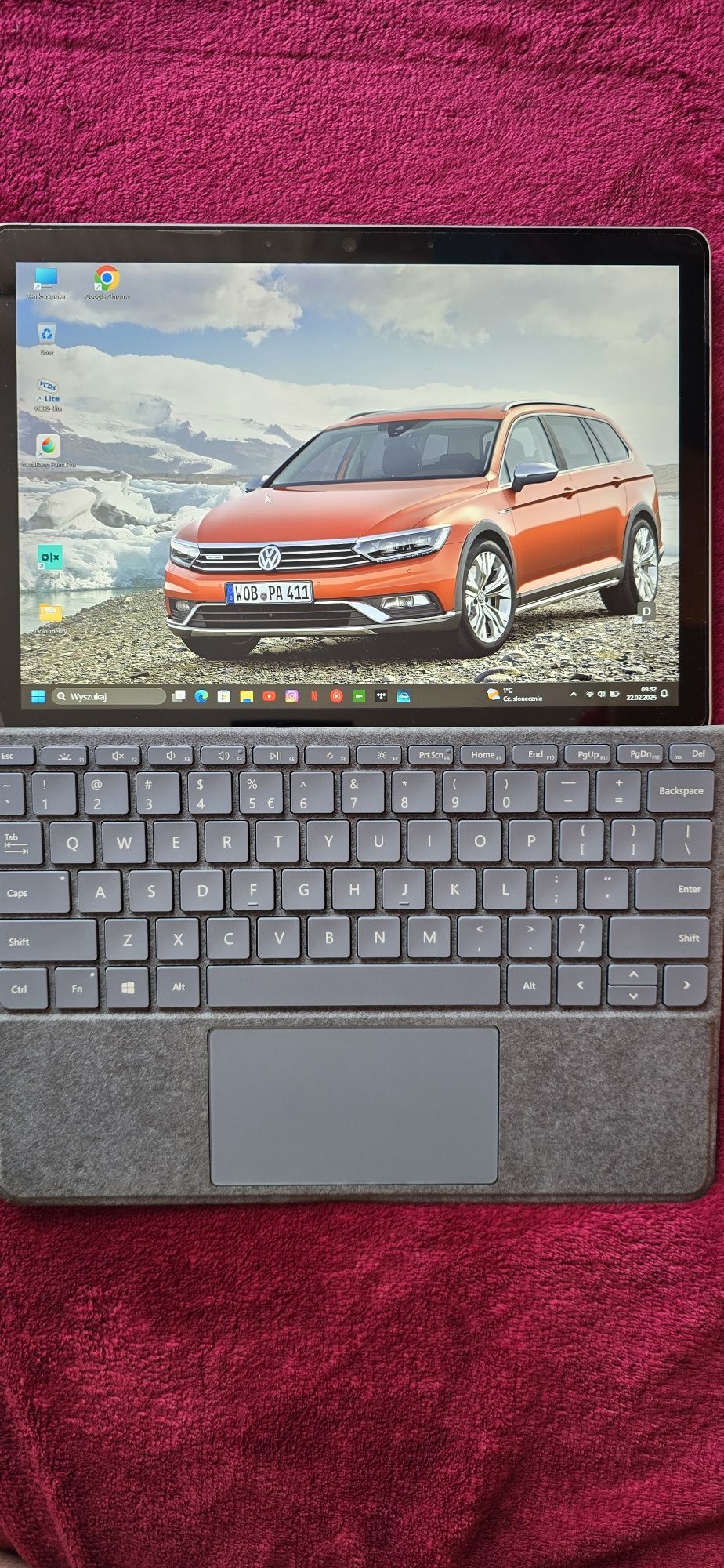 Microsoft Surface Go 3 LTE 6500Y 4/64GB + oryginalna klawiatura
