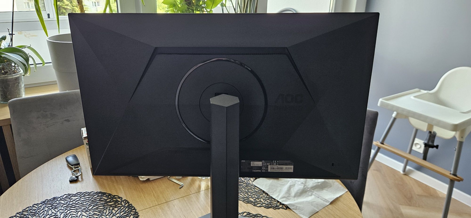 Monitor AOC 27G4X 27" Full HD IPS 180Hz 1ms - USZKODZONY