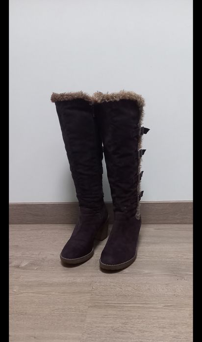 Botas de cano alto 36