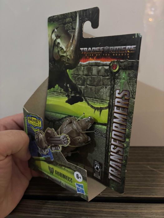 Transformers Rise of the Beasts - Rhinox "Hasbro" - Novo, Selado