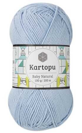 Пряжа для в'язання Kartopu Baby Natural Cotton бавовна/акрил