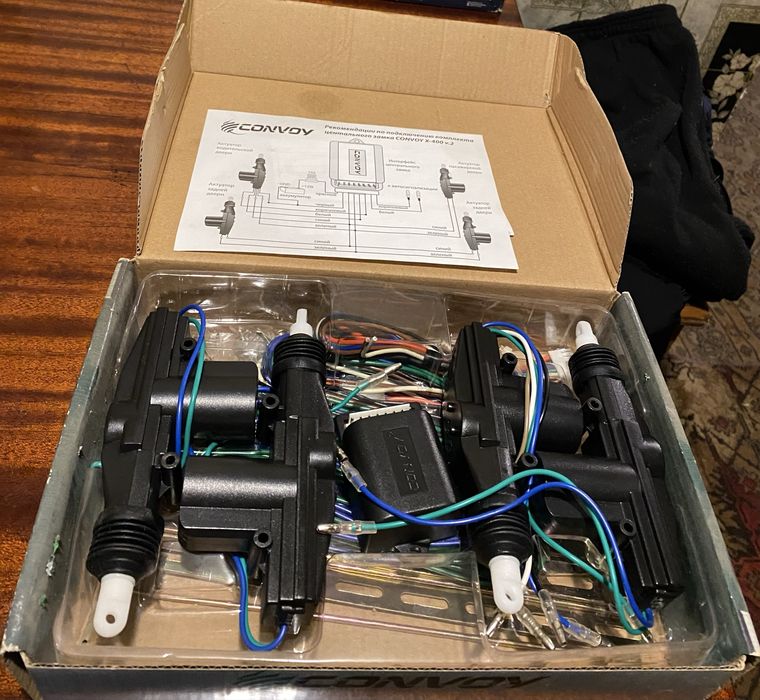 Центральный замок Convoy x-400 v.2