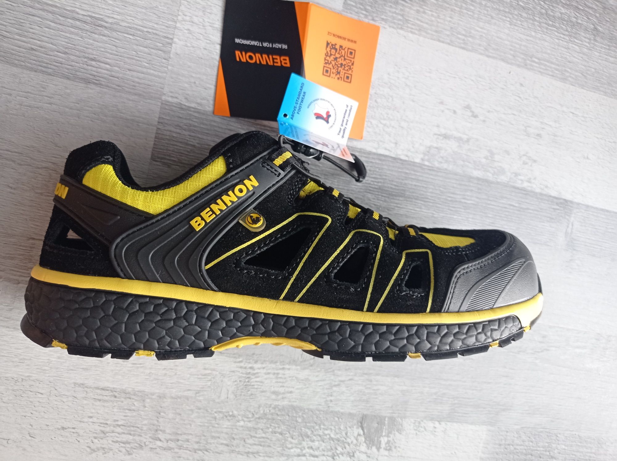 Buty BHP/sandały robocze z podnoskiem 43  Bennon