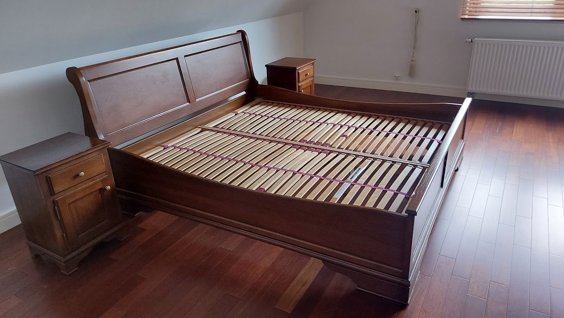 łóżko sypialniane + dwie szafki nocne