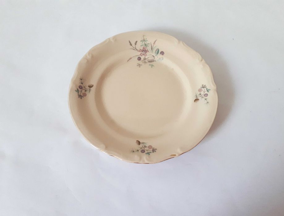 talerz porcelana Tułowice talerzyk vintage