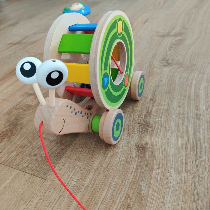 Hape Ślimak Sorter drewniany