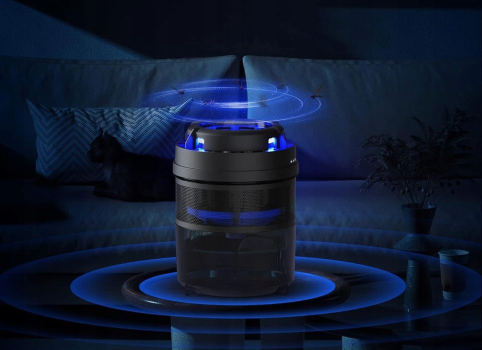 Vegrem Elektryczna pułapka na owady 6w lampa na komary muchy 365 nm Uv