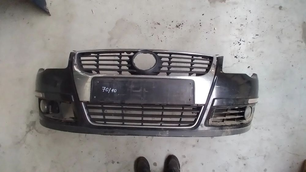 VW PASSAT B6 ZDERZAK PRZEDNI PRZÓD KOMPLETNY LC9X nr. 70/10