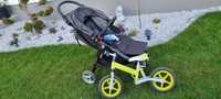 Wózek Jogger Baby City Mini z rowerkiem biegowym