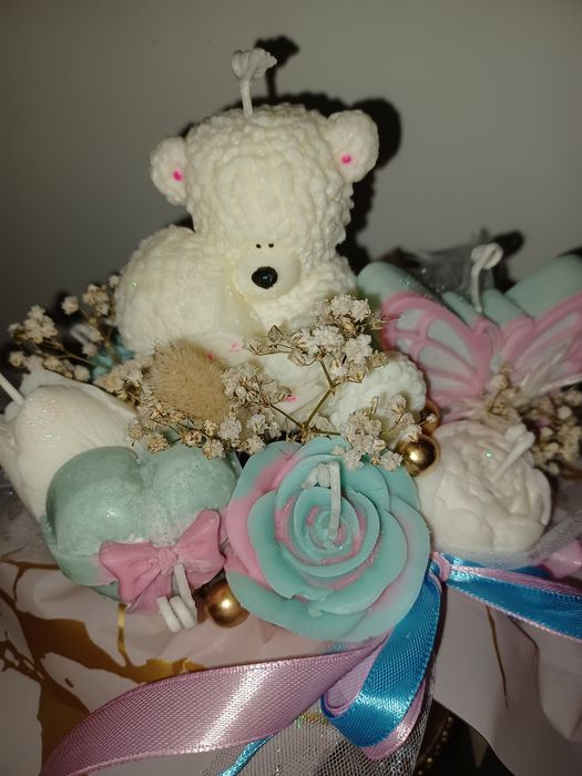 Candle box/wieczny Bukiet ze świec/Magia sojowa