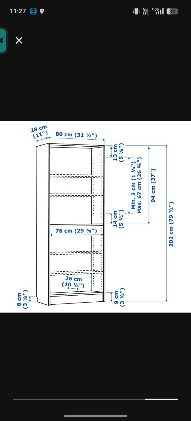 Regał Billy ikea