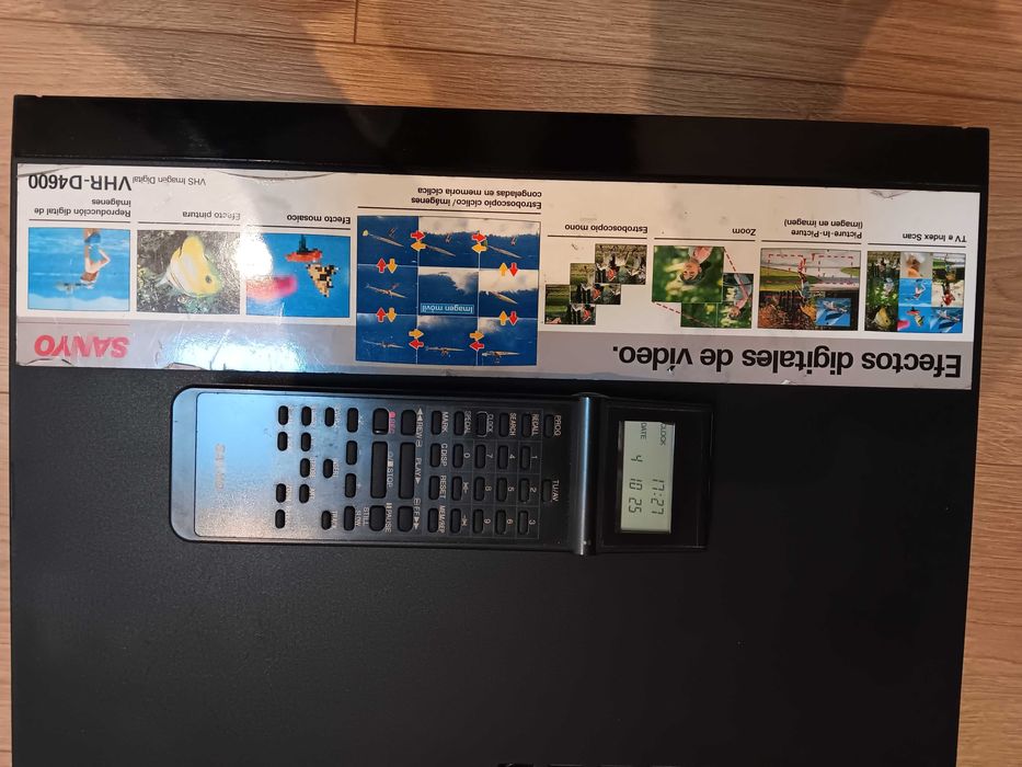 Sanyo leitor gravador VHS e leitores gravadores CD DVD Targa e Mitzai