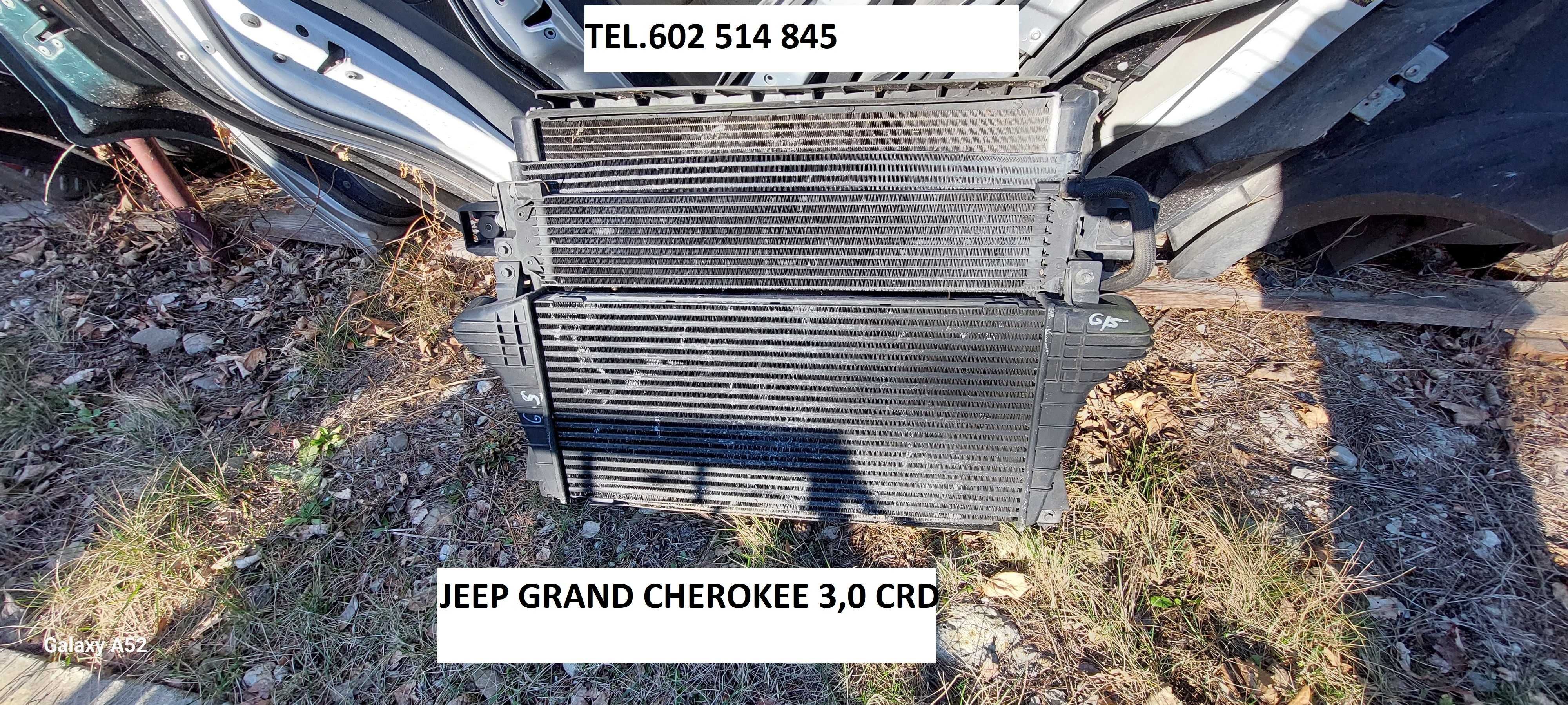 Chłodnice Komplet Grand Cherokee 3,0 Crd 06r