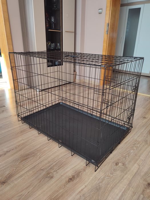 Klatka kenelowa r. L kojec transporter dla psa, kota...