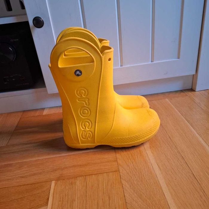 Kalosze crocs żółte j3 34/35