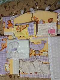 Набор детского пастельного в кроватку ТМ Asik