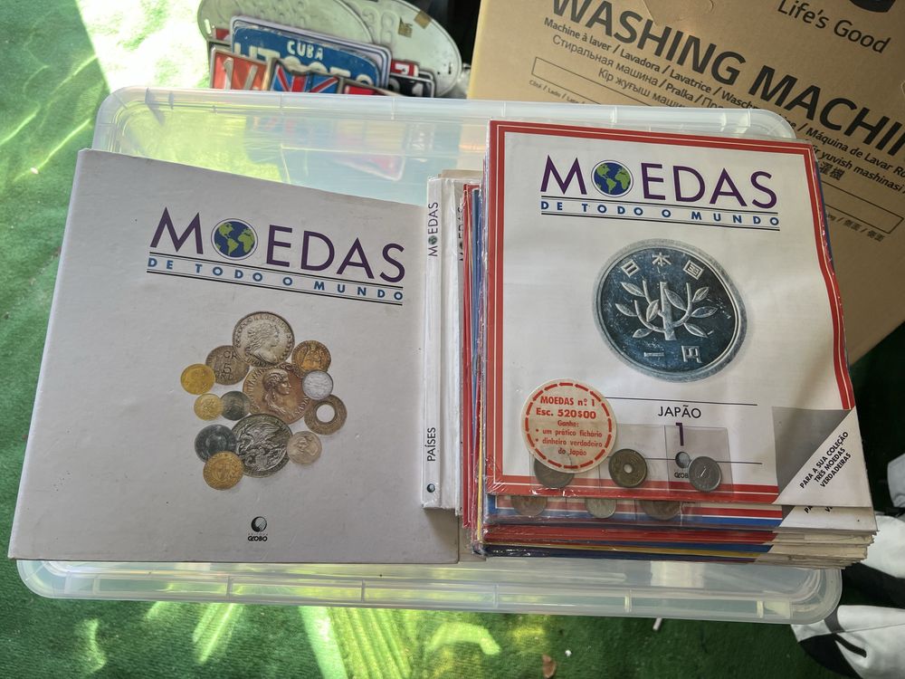 Coleção completa MOEDAS DE TODO O MUNDO