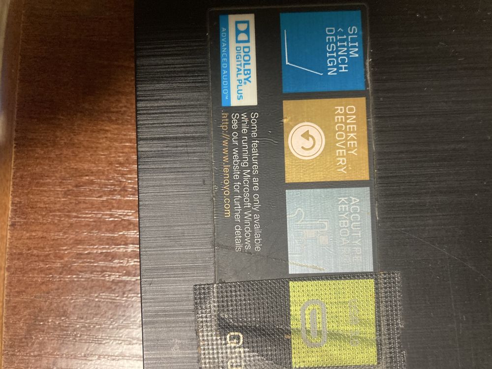 Laptop Lenovo na czesci.