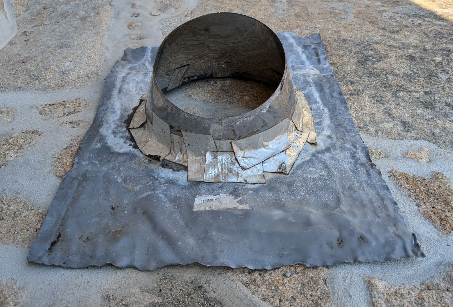 Cobre Águas de Chumbo para chaminé