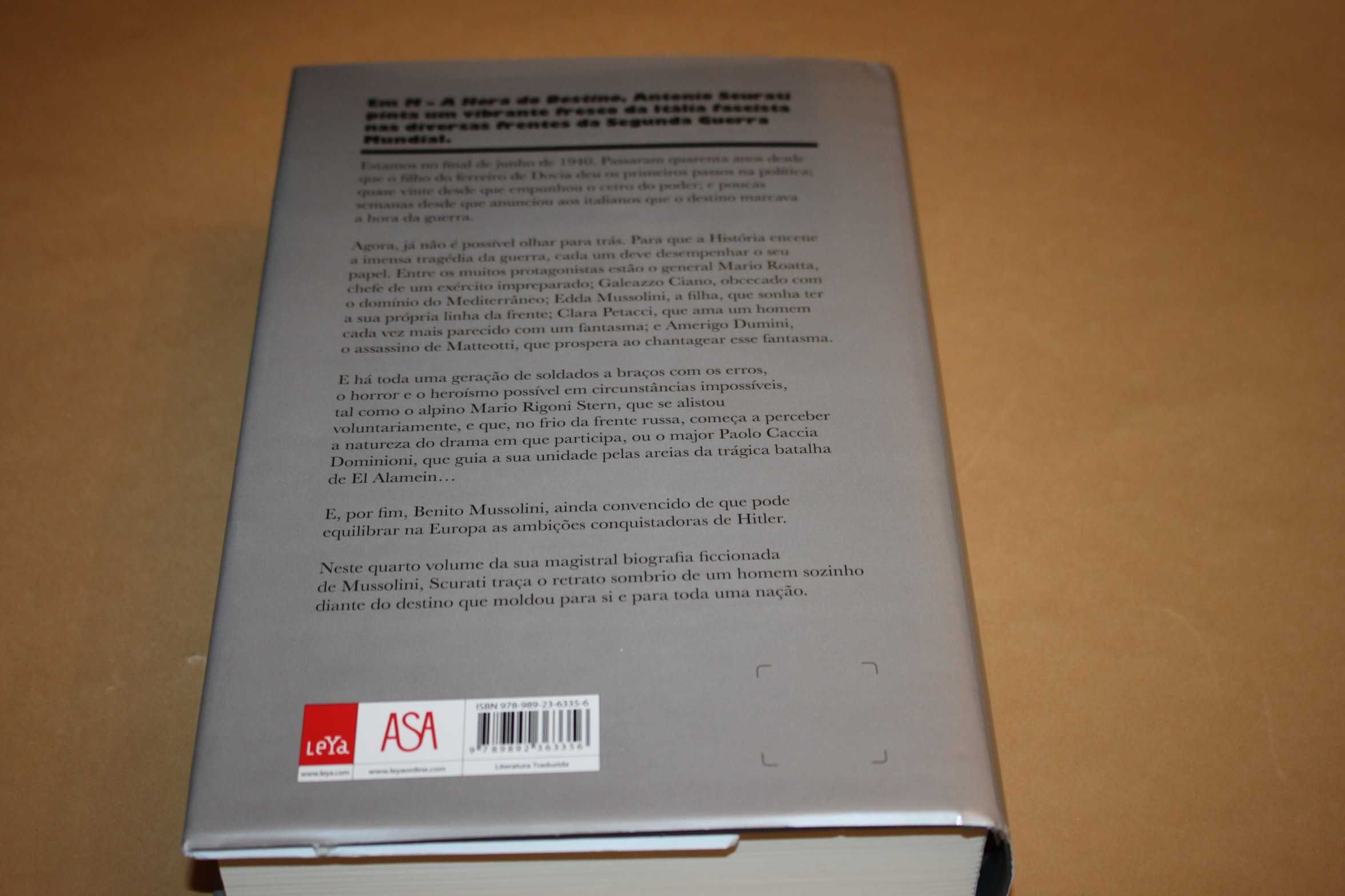 M – Mussolini - A Hora do Destino// Antonio Scurati