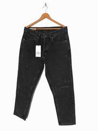 Spodnie jeansowe męskie z przetarciami Wash Effect | Zara EUR42