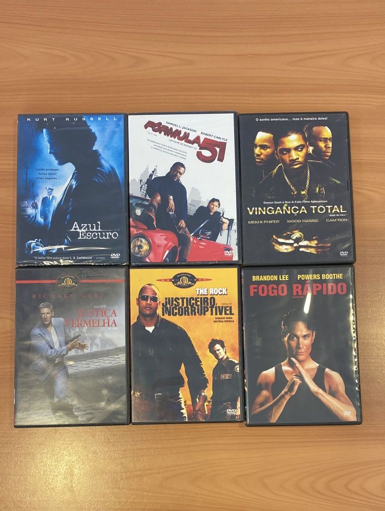 DVD's de filmes policias