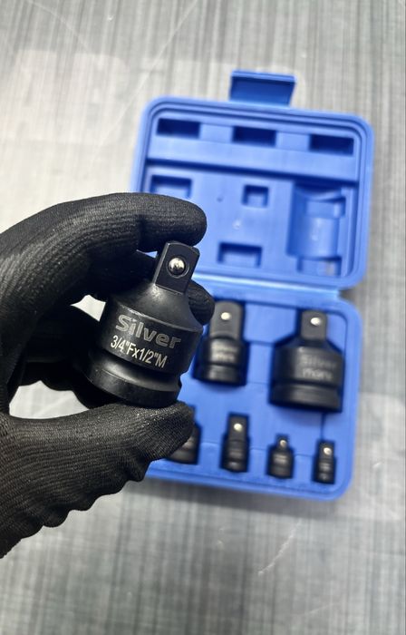 Великий набір адаптерів  перехідників ударних  S11031