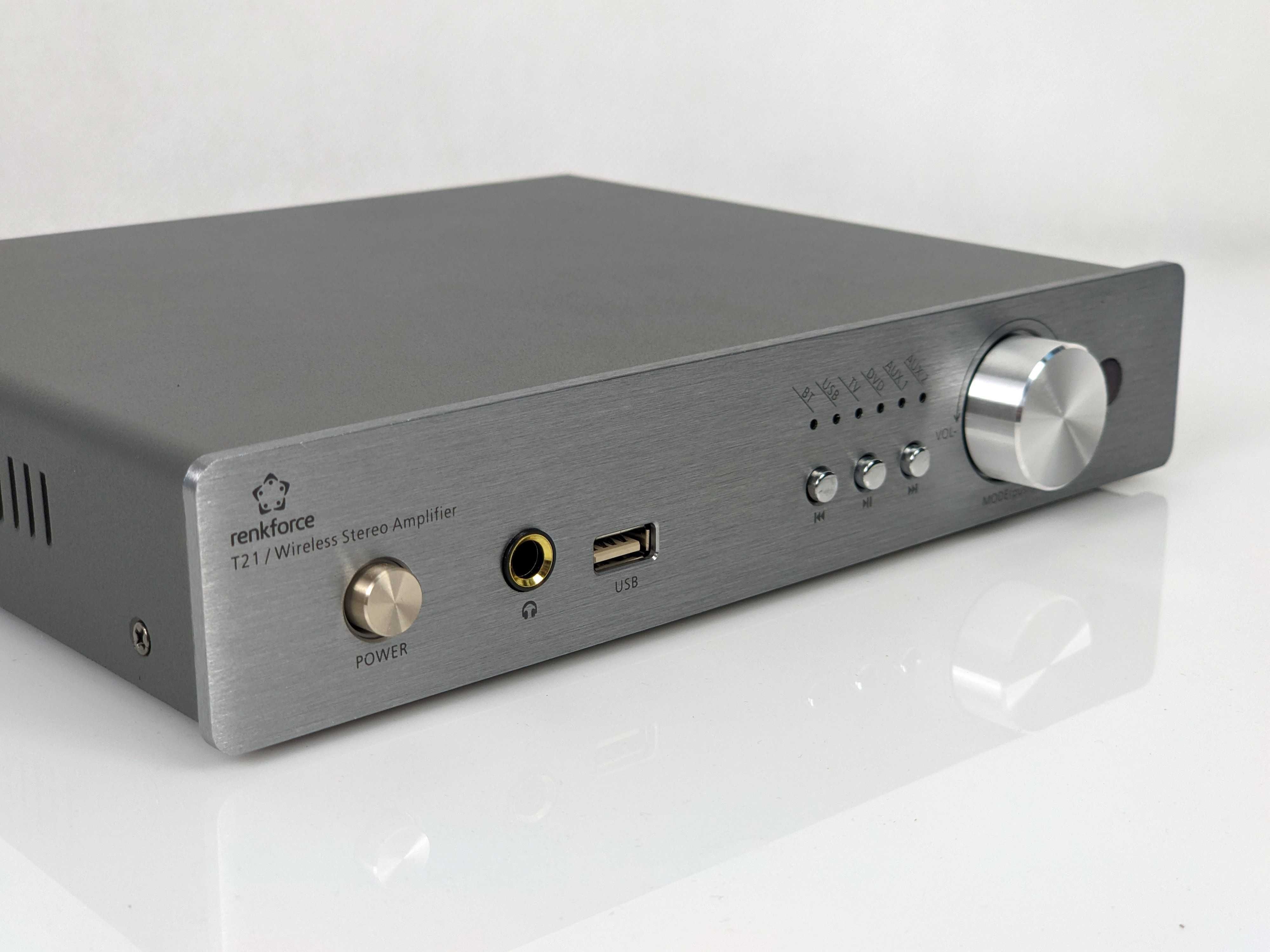 Wzmacniacz cyfrowy audio Hi-Fi 2x50W Bluetooth USB Toroid TDA7492