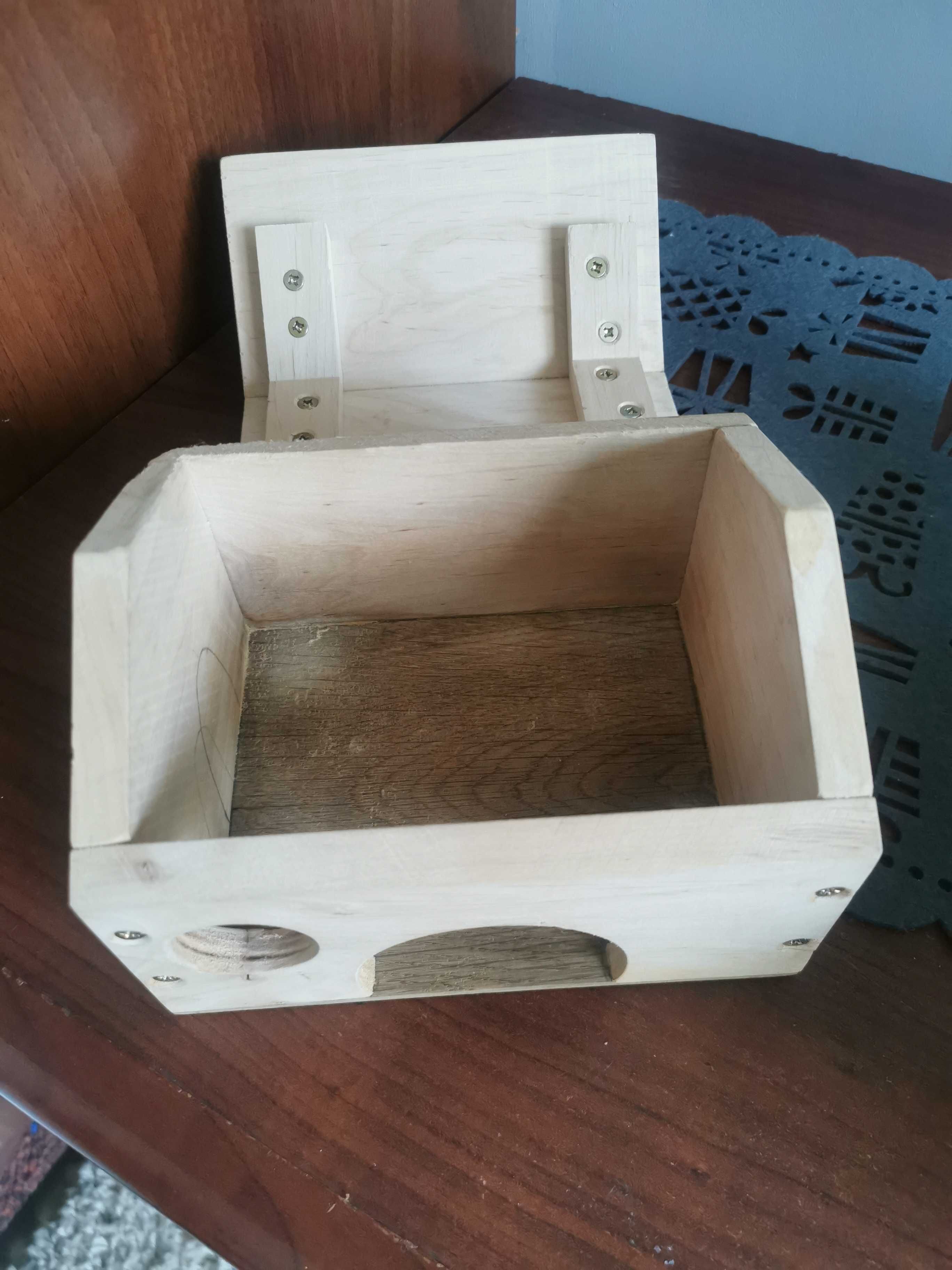 Domek dla chomika drewniany hand made