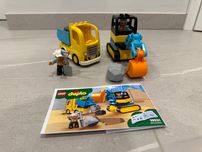 Lego duplo 10931 Ciężarówka i koparka gąsienicowa