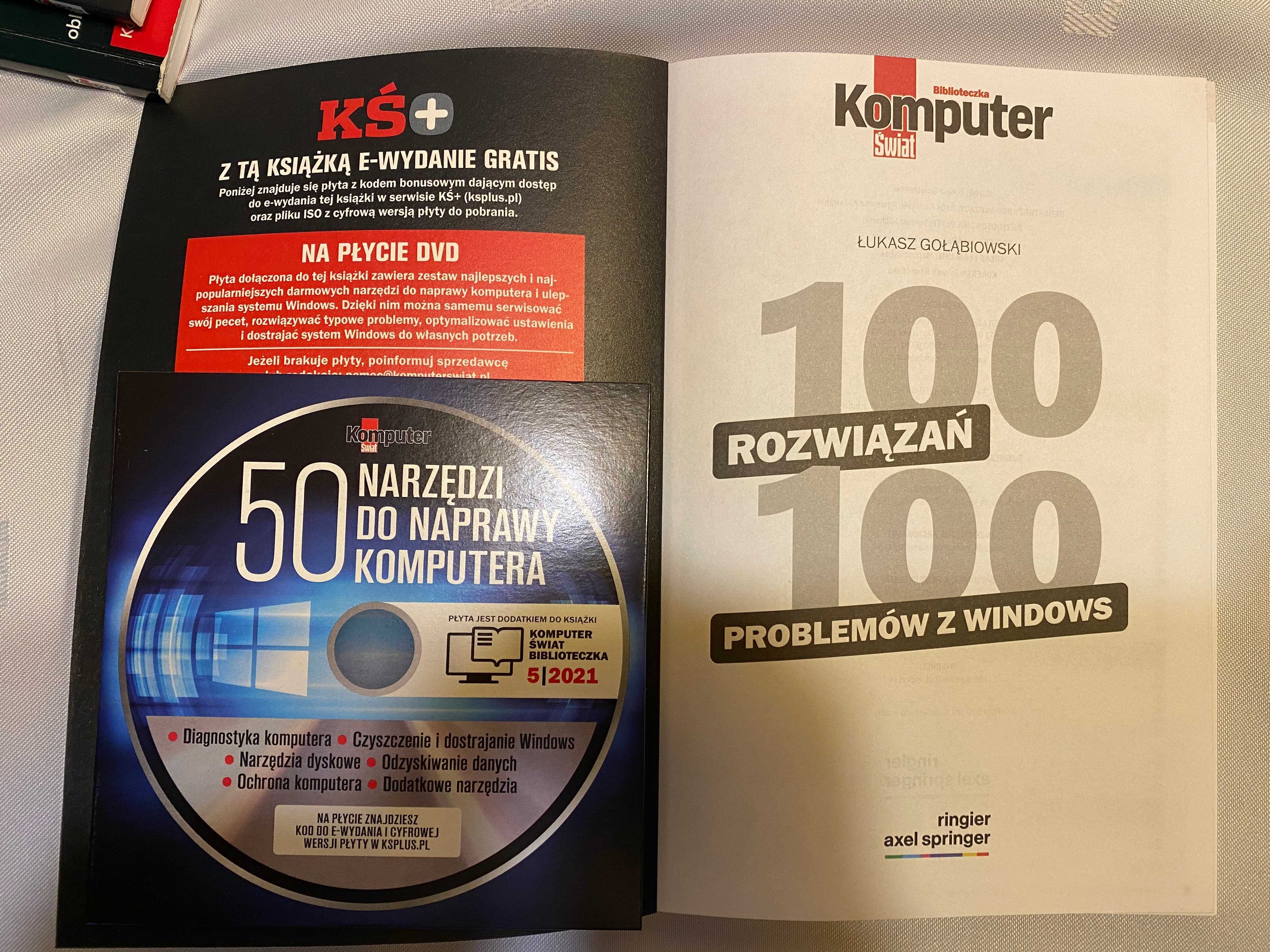 Książka 100 rozwiązań 100 problemów z Windows