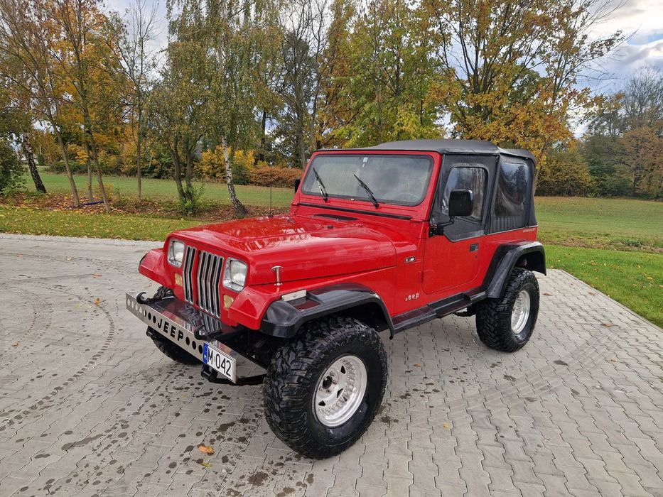 Jeep Wrangler YJ 4.0 4x4 Klima Japonia stan PERFEKCYJNY zero korozji niski przebieg