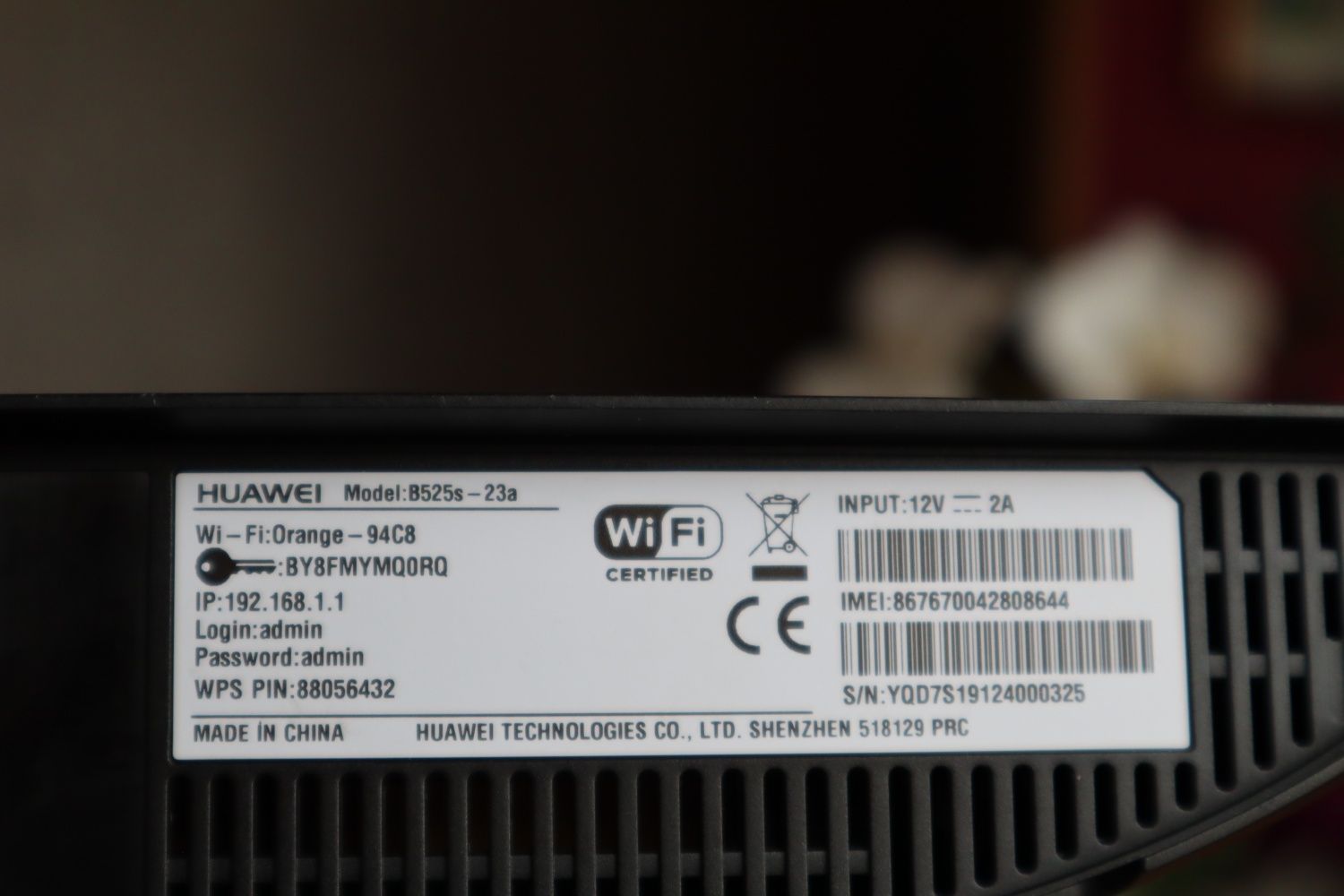 Ruter Huawei B525s-23a