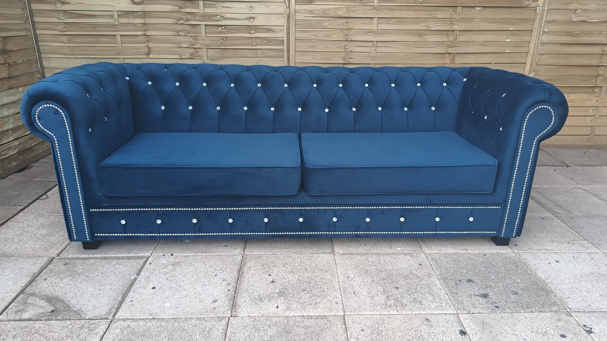 Sofa Chesterfield IV III II I. Narożnik.