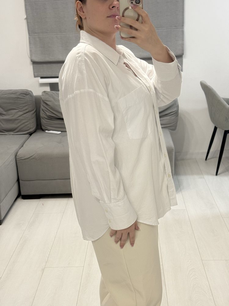 Лёгкие oversize рубашки, 4 штуки (размер M–L)
