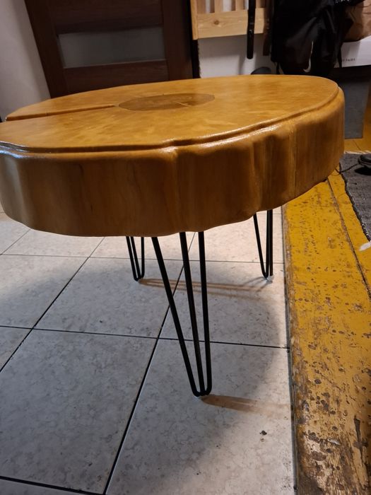 Stolik loft nogi metalowe