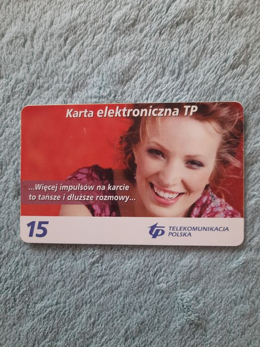 Karta telefoniczna TP 15