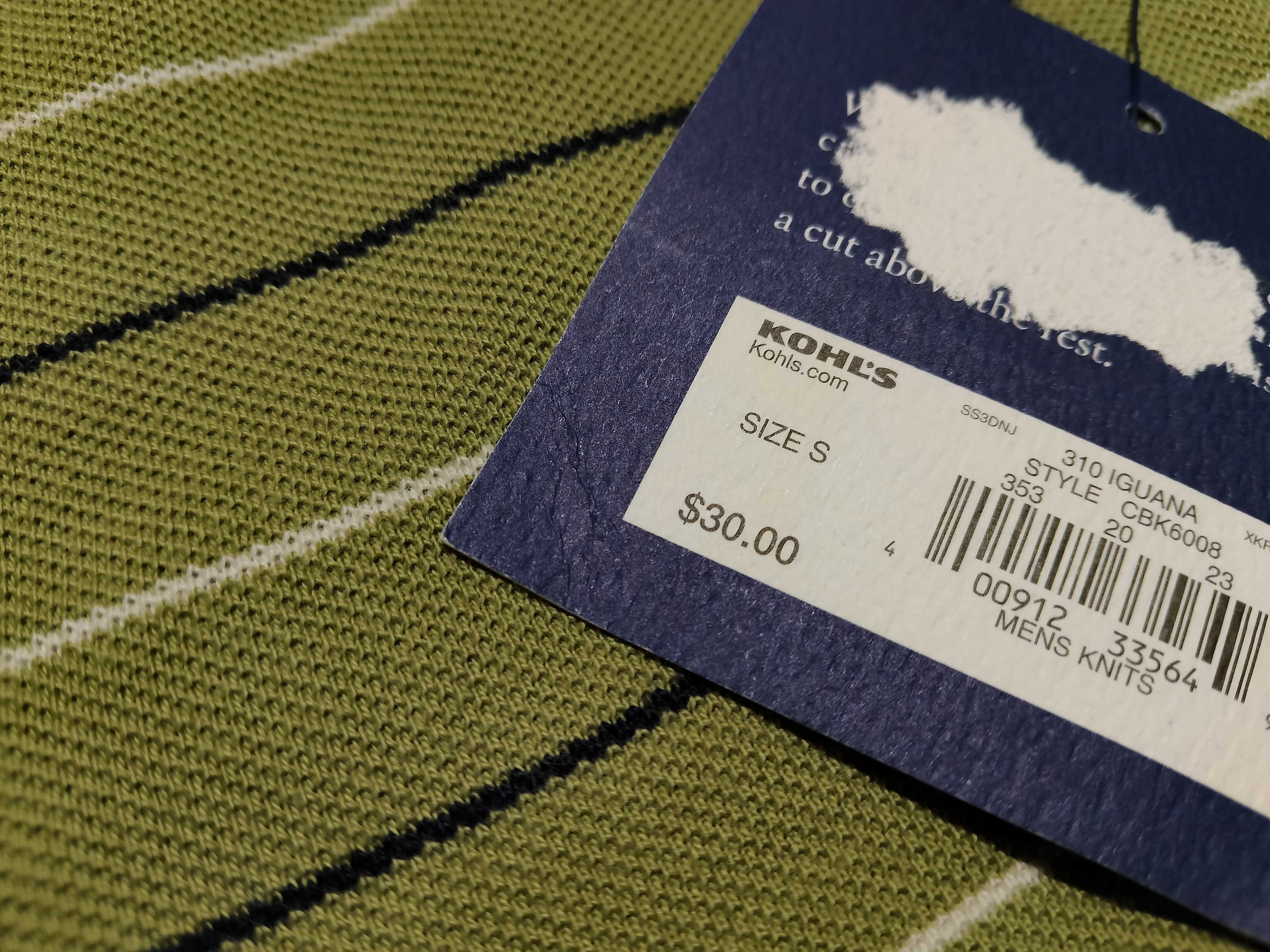 CROFT & BARROW USA - NOWA! z Metkami Koszulka Polo Męska rozmiar S